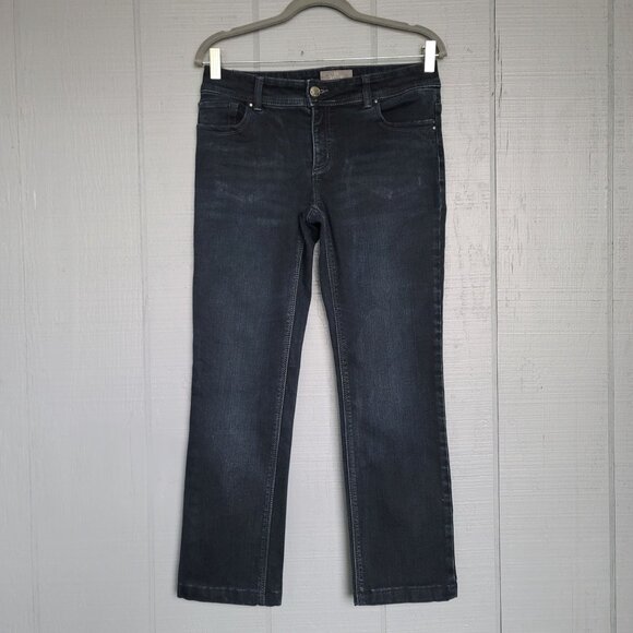 So Slimming By Chico's Women's Denim Jeans. 4 (chico's 0) - Picture 2 of 6